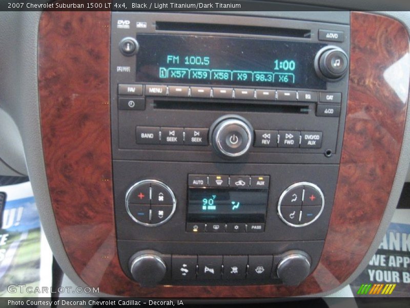 Black / Light Titanium/Dark Titanium 2007 Chevrolet Suburban 1500 LT 4x4