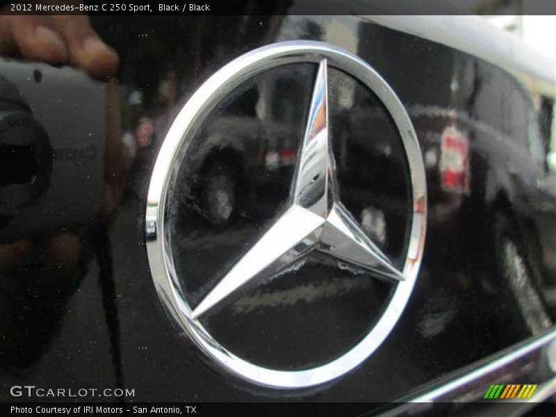 Black / Black 2012 Mercedes-Benz C 250 Sport