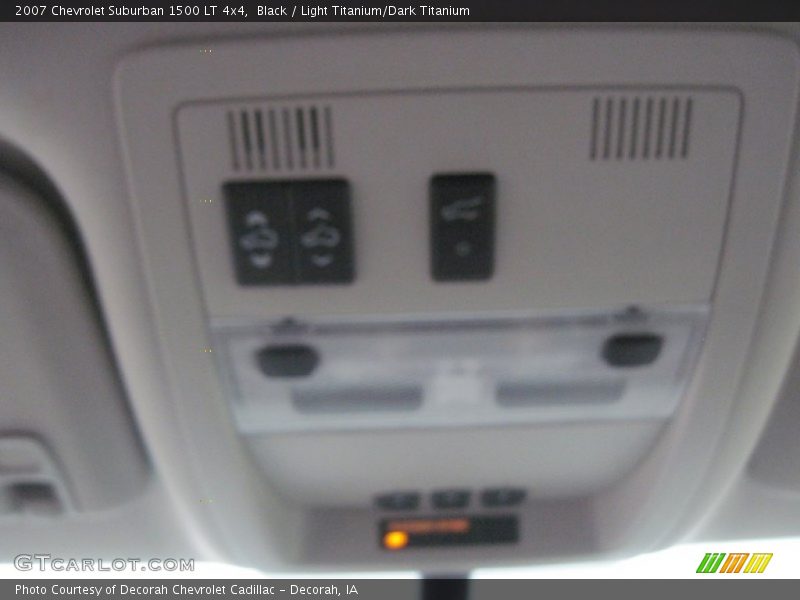 Black / Light Titanium/Dark Titanium 2007 Chevrolet Suburban 1500 LT 4x4