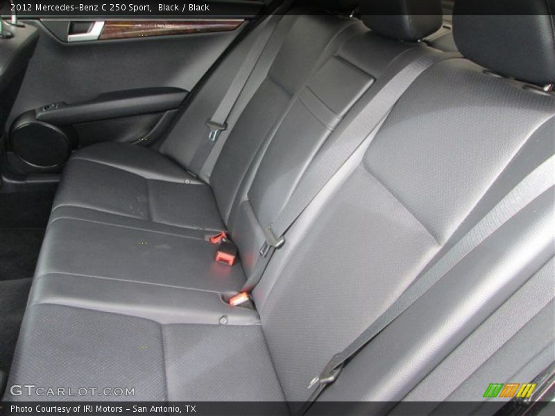 Black / Black 2012 Mercedes-Benz C 250 Sport