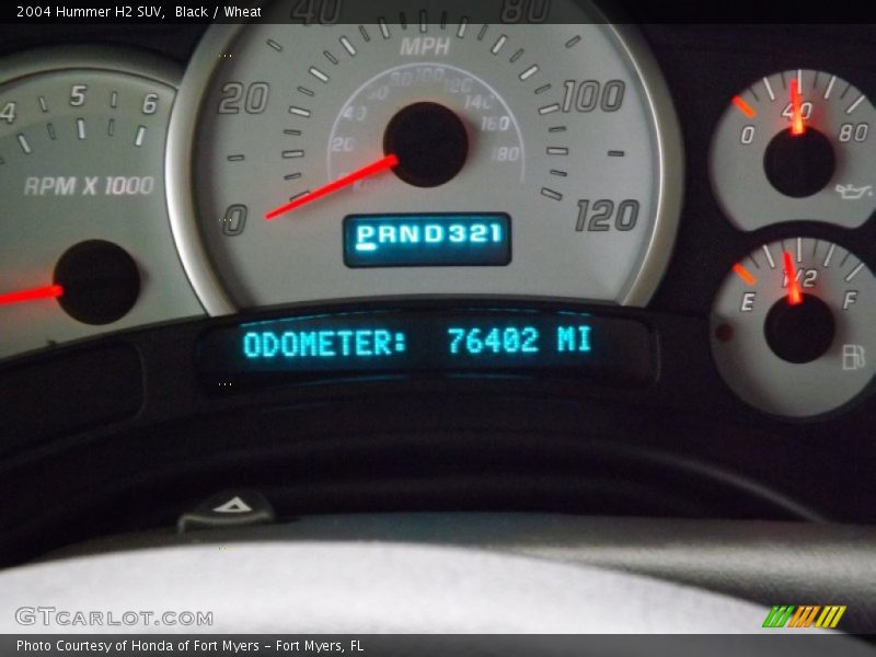 Black / Wheat 2004 Hummer H2 SUV