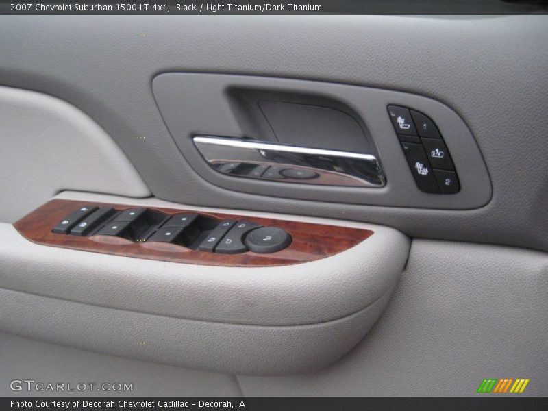 Black / Light Titanium/Dark Titanium 2007 Chevrolet Suburban 1500 LT 4x4