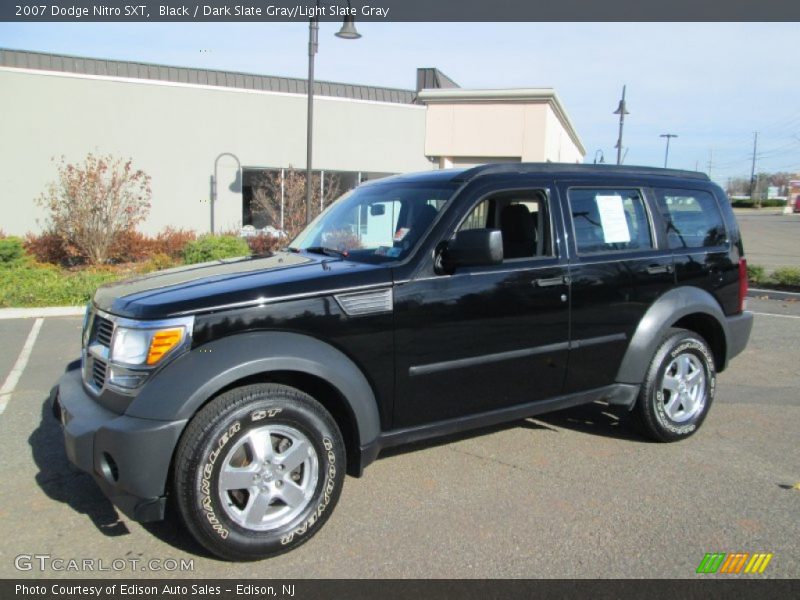Black / Dark Slate Gray/Light Slate Gray 2007 Dodge Nitro SXT