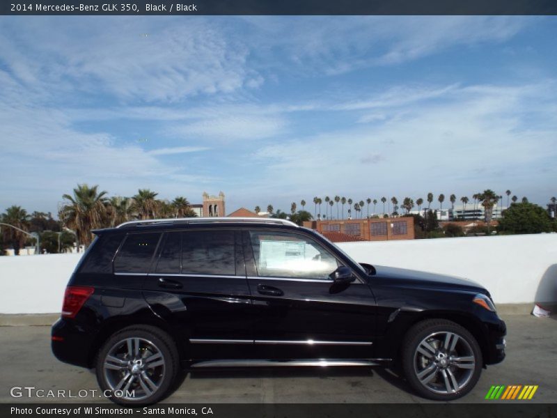 Black / Black 2014 Mercedes-Benz GLK 350