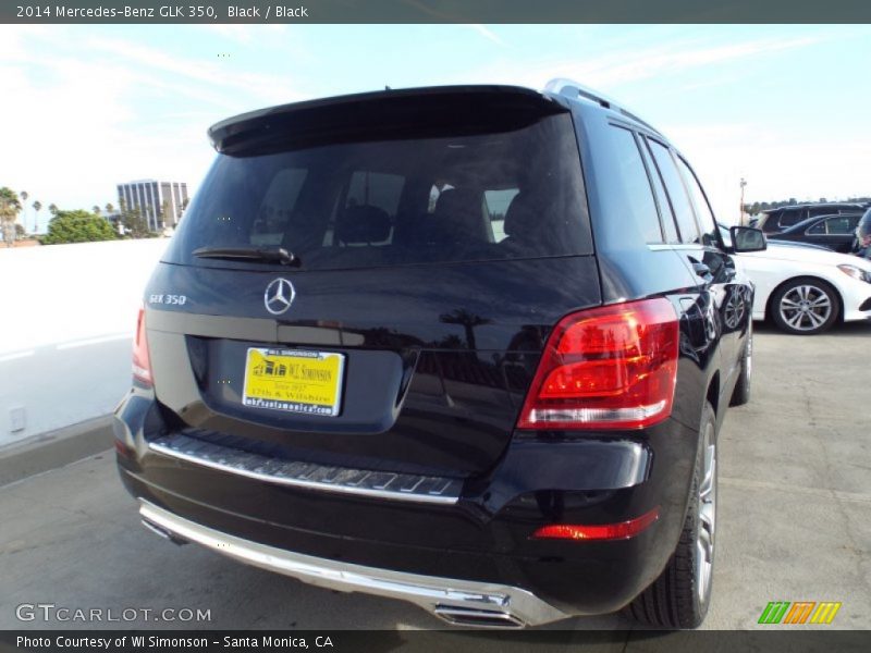 Black / Black 2014 Mercedes-Benz GLK 350
