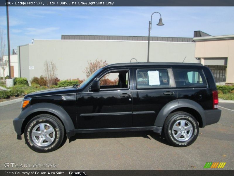 Black / Dark Slate Gray/Light Slate Gray 2007 Dodge Nitro SXT