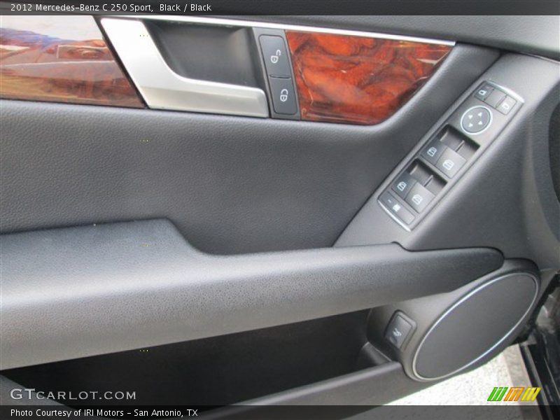 Black / Black 2012 Mercedes-Benz C 250 Sport