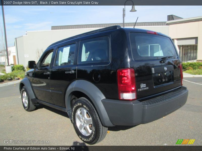 Black / Dark Slate Gray/Light Slate Gray 2007 Dodge Nitro SXT