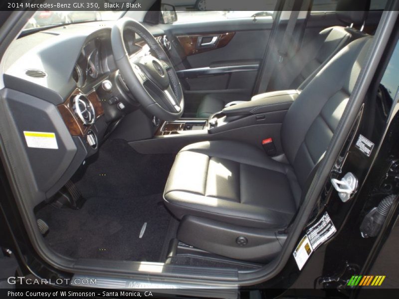 Black / Black 2014 Mercedes-Benz GLK 350