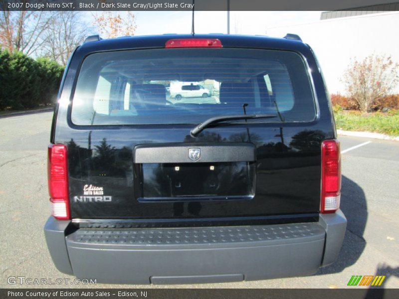Black / Dark Slate Gray/Light Slate Gray 2007 Dodge Nitro SXT