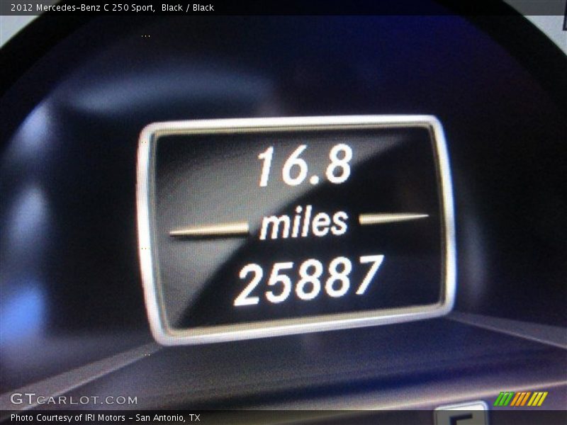 Black / Black 2012 Mercedes-Benz C 250 Sport