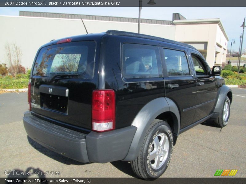 Black / Dark Slate Gray/Light Slate Gray 2007 Dodge Nitro SXT