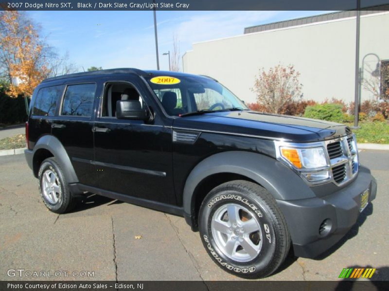 Black / Dark Slate Gray/Light Slate Gray 2007 Dodge Nitro SXT