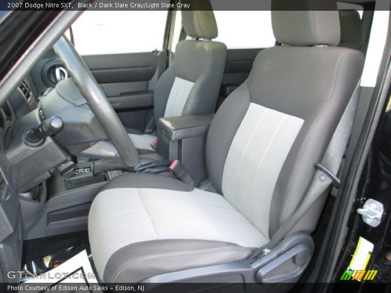 Black / Dark Slate Gray/Light Slate Gray 2007 Dodge Nitro SXT