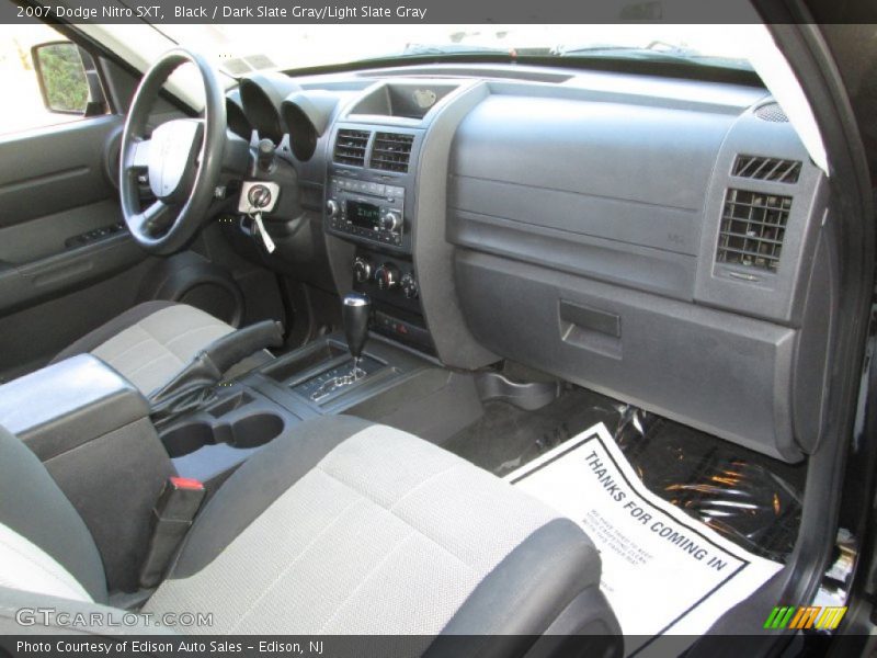 Black / Dark Slate Gray/Light Slate Gray 2007 Dodge Nitro SXT
