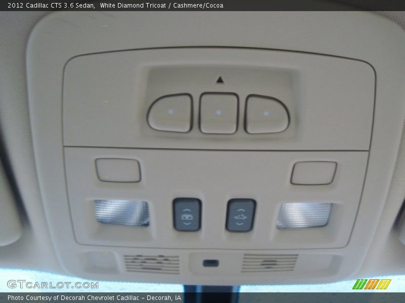 White Diamond Tricoat / Cashmere/Cocoa 2012 Cadillac CTS 3.6 Sedan
