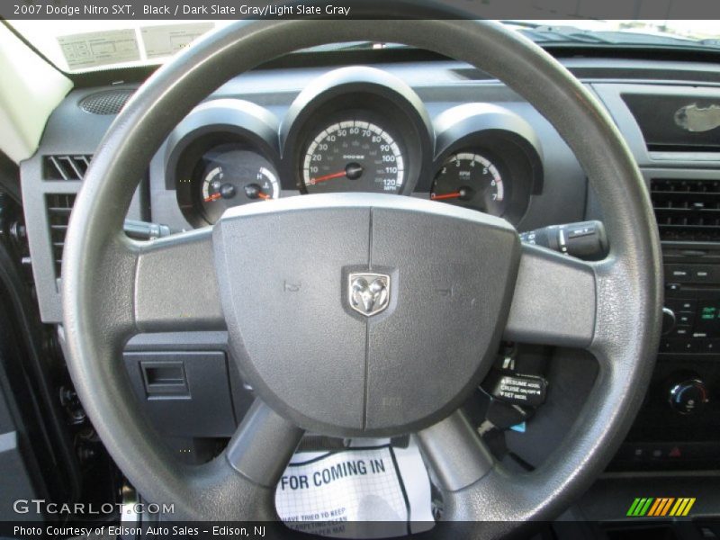 Black / Dark Slate Gray/Light Slate Gray 2007 Dodge Nitro SXT