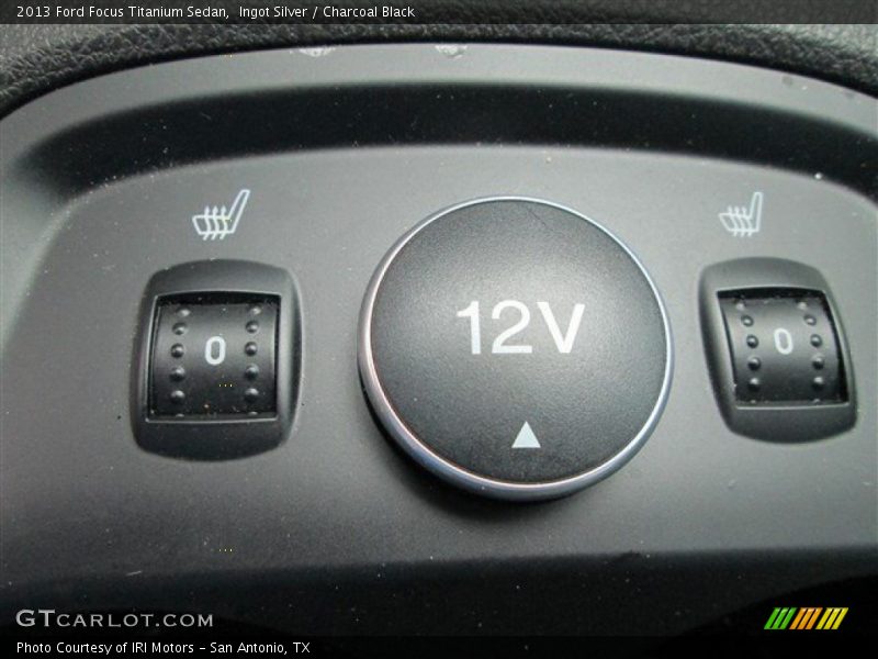 Ingot Silver / Charcoal Black 2013 Ford Focus Titanium Sedan