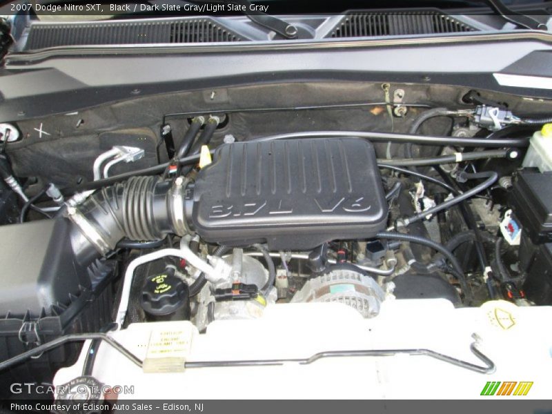 Black / Dark Slate Gray/Light Slate Gray 2007 Dodge Nitro SXT
