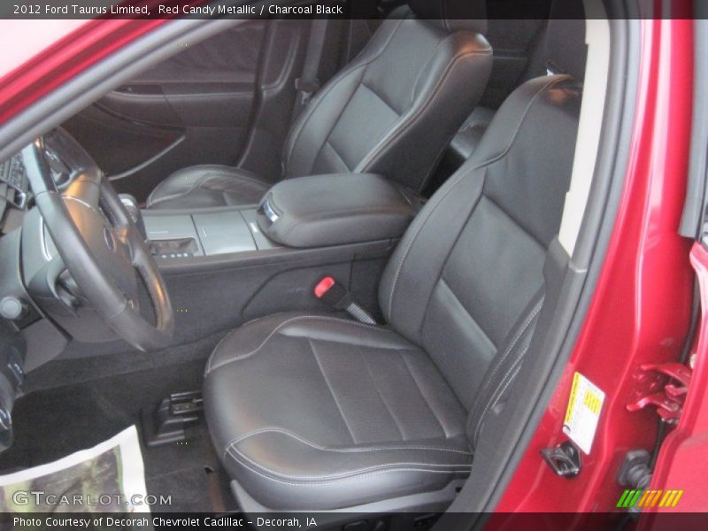 Red Candy Metallic / Charcoal Black 2012 Ford Taurus Limited