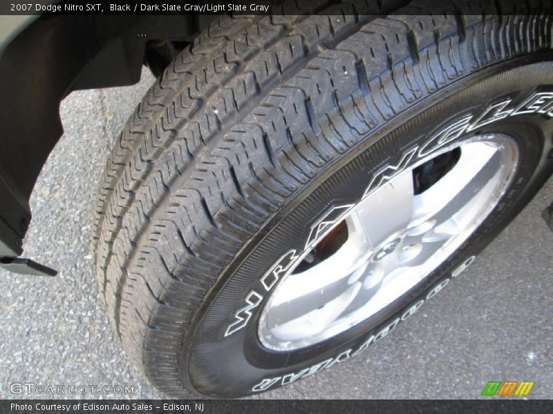 Black / Dark Slate Gray/Light Slate Gray 2007 Dodge Nitro SXT