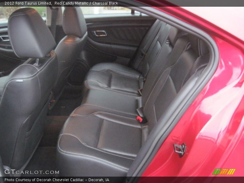 Red Candy Metallic / Charcoal Black 2012 Ford Taurus Limited