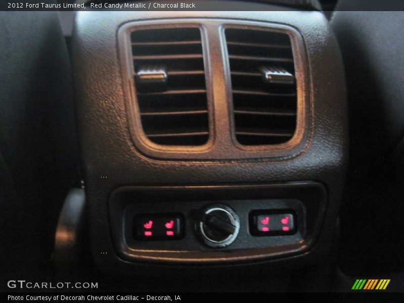 Red Candy Metallic / Charcoal Black 2012 Ford Taurus Limited