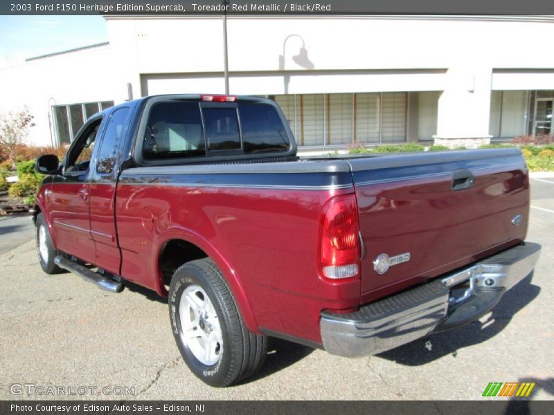 Toreador Red Metallic / Black/Red 2003 Ford F150 Heritage Edition Supercab