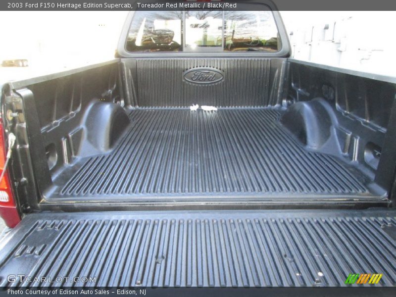 Toreador Red Metallic / Black/Red 2003 Ford F150 Heritage Edition Supercab