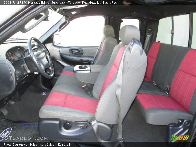 Toreador Red Metallic / Black/Red 2003 Ford F150 Heritage Edition Supercab