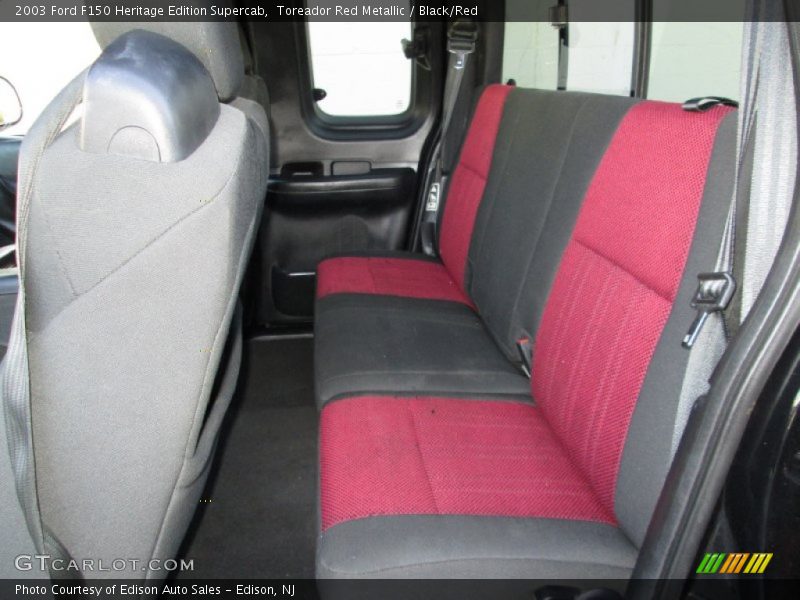 Toreador Red Metallic / Black/Red 2003 Ford F150 Heritage Edition Supercab