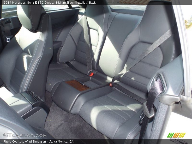Iridium Silver Metallic / Black 2014 Mercedes-Benz E 350 Coupe