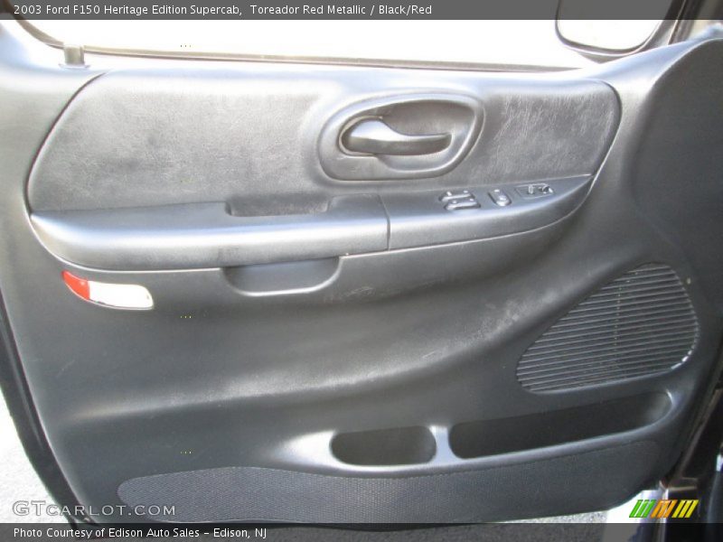 Toreador Red Metallic / Black/Red 2003 Ford F150 Heritage Edition Supercab