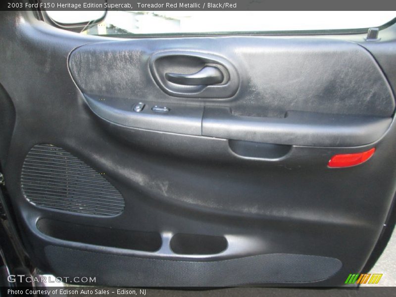 Toreador Red Metallic / Black/Red 2003 Ford F150 Heritage Edition Supercab