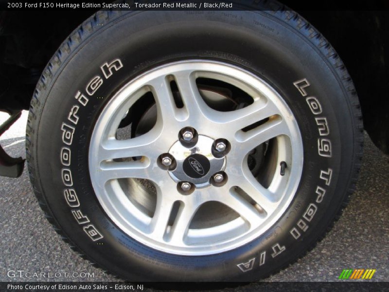 Toreador Red Metallic / Black/Red 2003 Ford F150 Heritage Edition Supercab