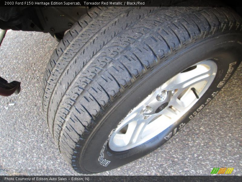 Toreador Red Metallic / Black/Red 2003 Ford F150 Heritage Edition Supercab