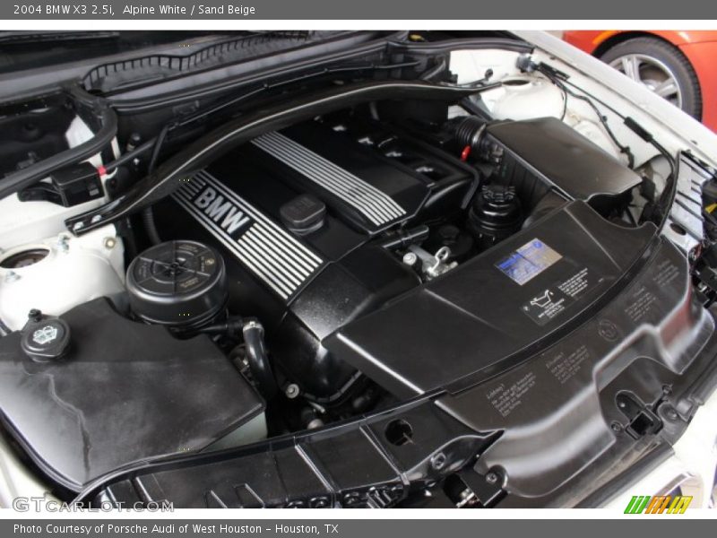 Alpine White / Sand Beige 2004 BMW X3 2.5i