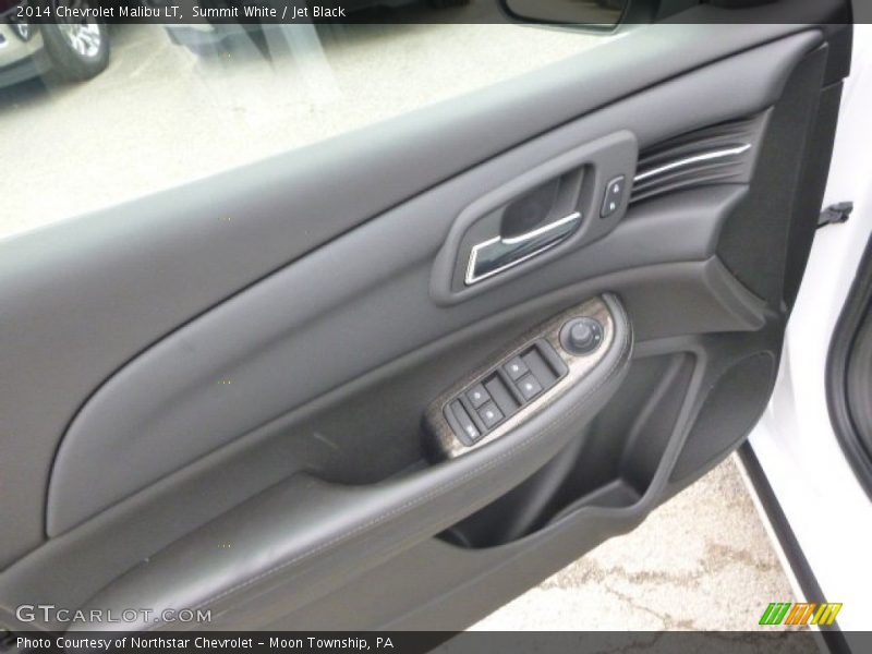 Summit White / Jet Black 2014 Chevrolet Malibu LT