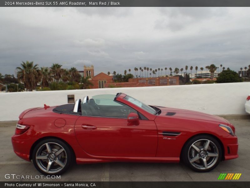  2014 SLK 55 AMG Roadster Mars Red