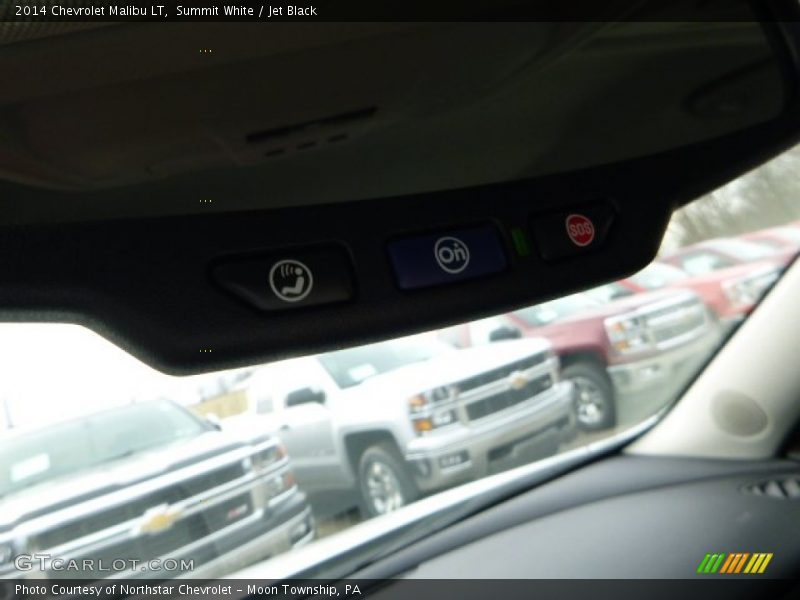 Summit White / Jet Black 2014 Chevrolet Malibu LT