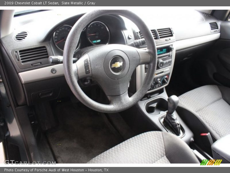 Slate Metallic / Gray 2009 Chevrolet Cobalt LT Sedan
