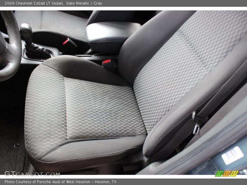 Slate Metallic / Gray 2009 Chevrolet Cobalt LT Sedan