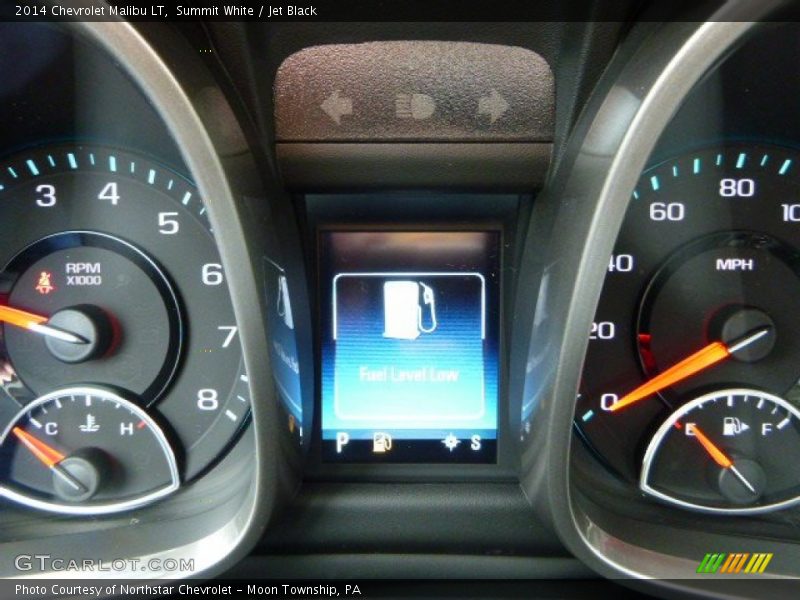 Summit White / Jet Black 2014 Chevrolet Malibu LT