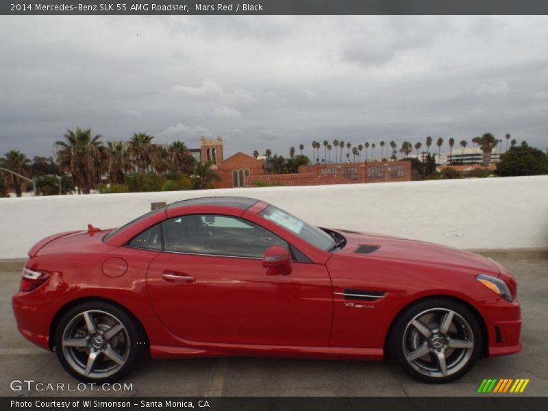  2014 SLK 55 AMG Roadster Mars Red