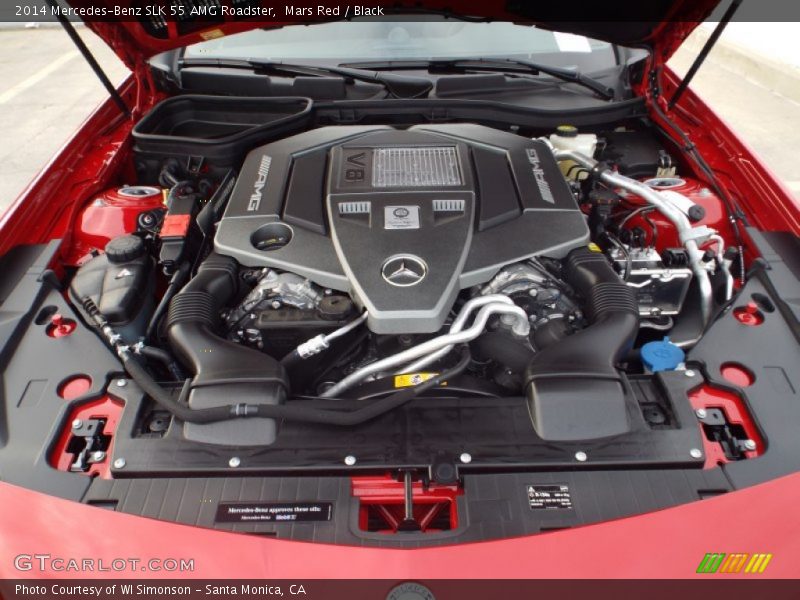  2014 SLK 55 AMG Roadster Engine - 5.5 Liter AMG GDI DOHC 32-Valve VVT V8