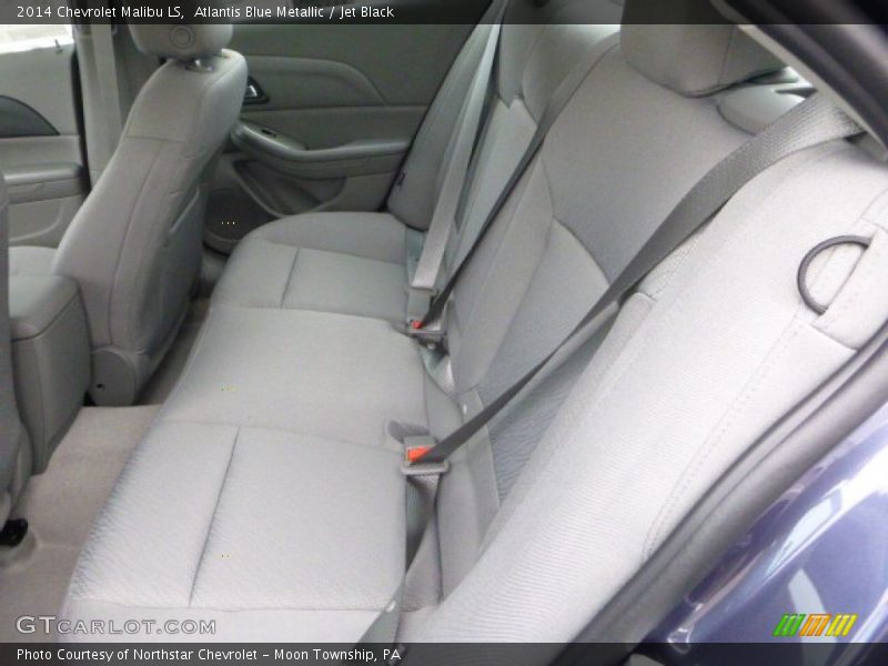 Atlantis Blue Metallic / Jet Black 2014 Chevrolet Malibu LS