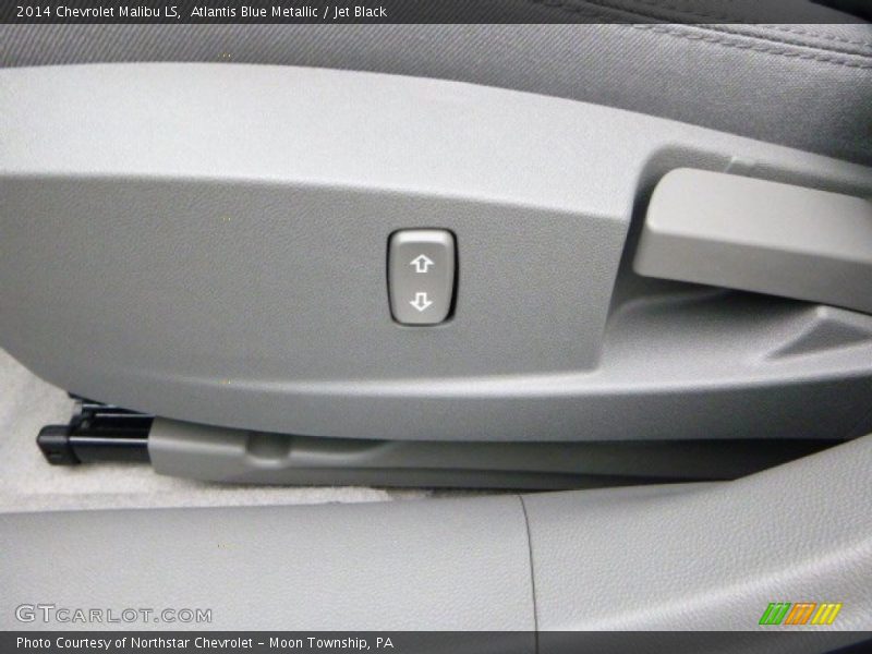 Atlantis Blue Metallic / Jet Black 2014 Chevrolet Malibu LS
