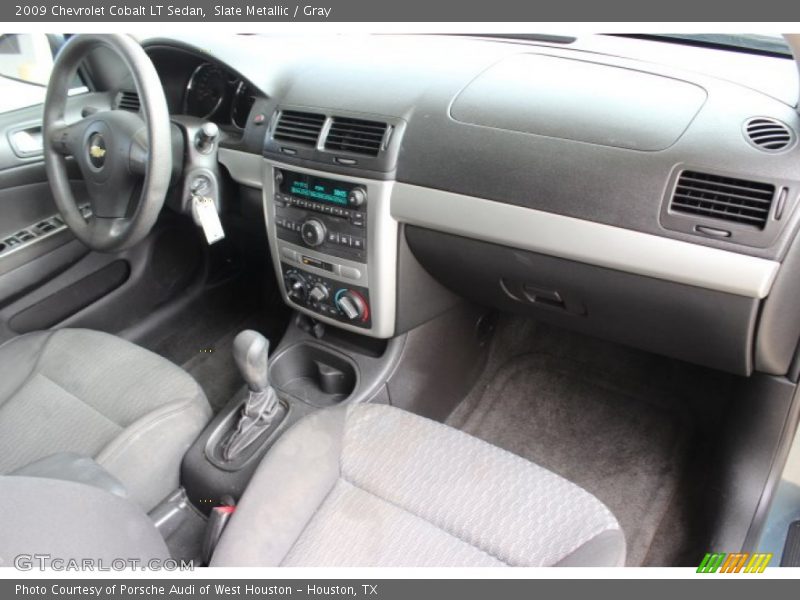 Slate Metallic / Gray 2009 Chevrolet Cobalt LT Sedan