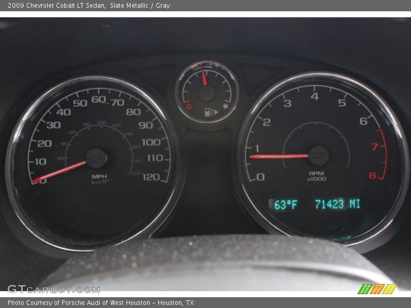 Slate Metallic / Gray 2009 Chevrolet Cobalt LT Sedan