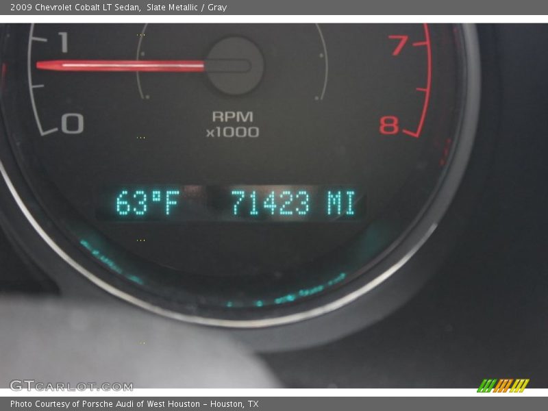 Slate Metallic / Gray 2009 Chevrolet Cobalt LT Sedan